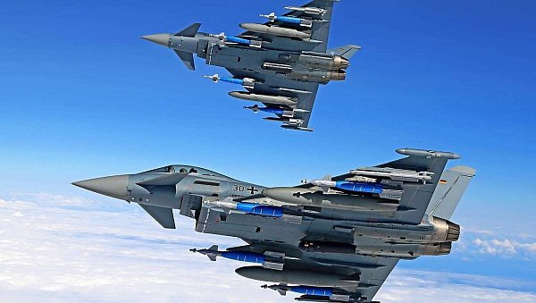 Wenn Eurofighter eingesetzt werden, kommen sie in der Regel vom Taktischen Luftwaffengeschwader 31 in Nörvenich bei Düren. - © Bundeswehr/Stefan Petersen