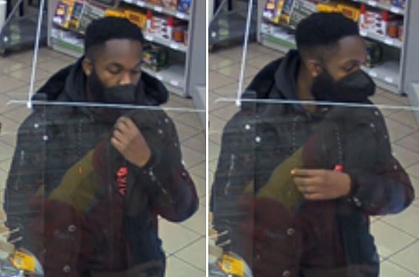 Der mutmaßliche Betrüger, der eine vierstellige Summe vom Konto einer jungen Bielefelderin gestohlen haben soll, wurde von einer Überwachungskamera aufgenommen. - © Polizei