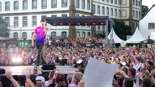 Rund 4.600 Karten wurden für das Wincent-Weiss-Konzert bei BOA-Rocks verkauft. - © Niklas Tüns