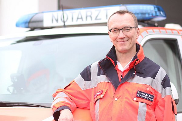 Bernd Strickmann, Ärztlicher Leiter Rettungsdienst Kreis Gütersloh. - © Kreis Gütersloh