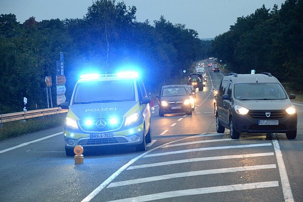 Durch den Unfall kam es am Montagmorgen zu Beeinträchtigungen im Berufsverkehr. - © Andreas Eickhoff