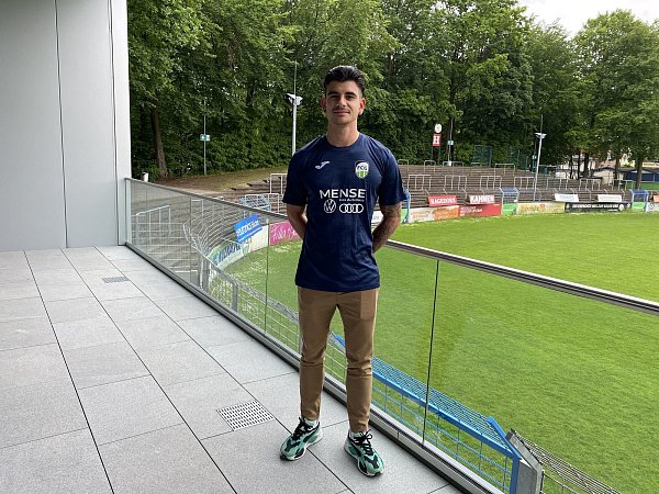 Neuzugang beim FC Gütersloh: Lucas Klantzos stürmt künftig im Heidewald. - © FC Gütersloh