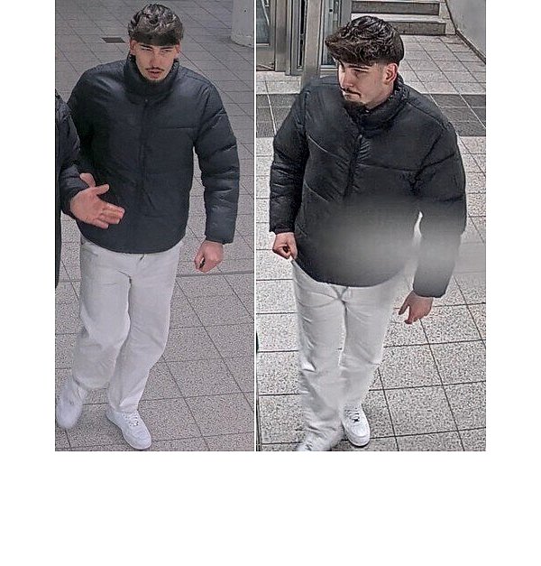 Das ist der zweite noch Gesuchte, der am Bielefelder Hauptbahnhof einen Mann bewusstlos geschlagen haben soll. - © Bundespolizei