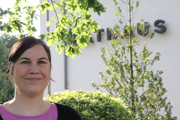 Esther Scheding ist die neue Gleichstellungsbeauftragte der Gemeinde Hüllhorst. - © Klaus Frensing