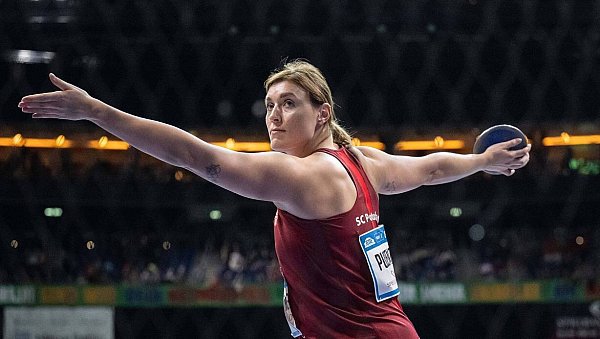 Diskuswerferin Kristin Pudenz aus Löhne peilt für die Olympischen Spiele in Paris eine neue Saisonbestleistung an. - © IMAGO/camera4+