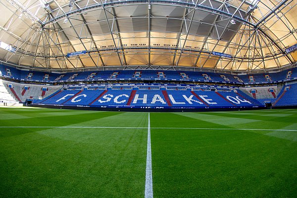 Veltins-Arena AufSchalke. - © imago images/RHR-Foto