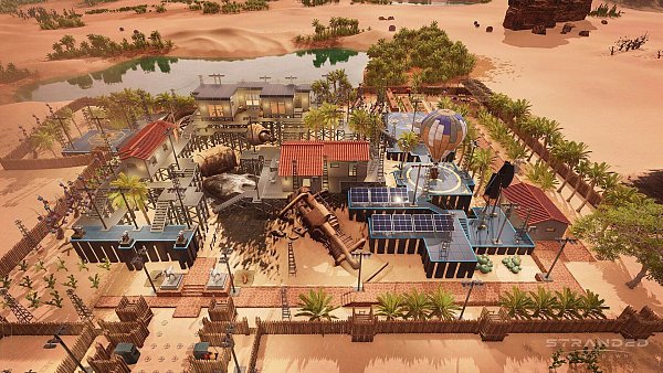 Nach und nach bauen wir unser anfängliches Lager zur großen Siedlung aus. - © Haemimont Games