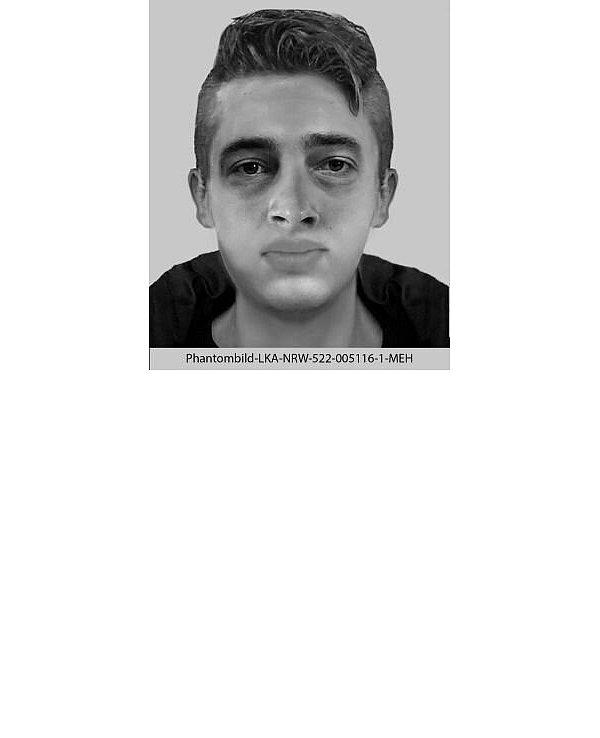Anhand der Angaben des Opfers wurden Phantombilder der Tatverdächtigen erstellt. - © Polizei Paderborn
