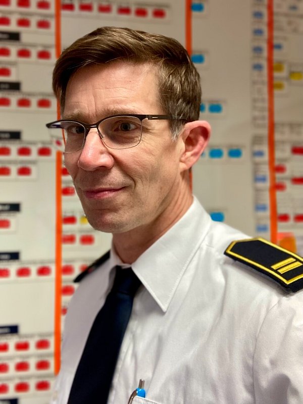 Marc Hammerstein, Leiter der Kreisfeuerwehr- und Technikzentrale, zieht Bilanz. - © Kreis Paderborn