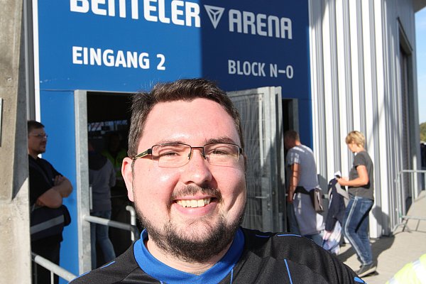 Kolumnist Andreas Ludwig, auch bekannt als PaderOptimist, bloggt regelmäßig und ist Teil der PaderCast-Crew. - © Uwe Müller