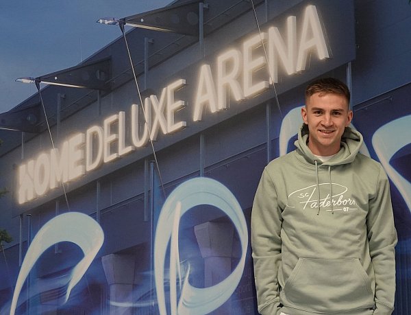 Marco Pledl wechselt als Perspektivspieler aus der Regionalliga Bayern zum SCP und soll hier zunächst einmal in der U21 zum Einsatz kommen. - © SC Paderborn 07
