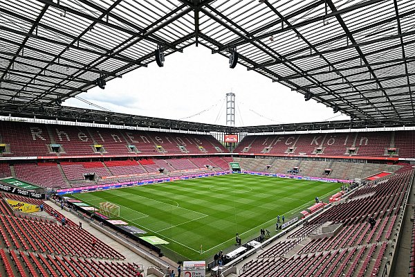 Das Rheinenergiestadion in Köln. Während der EM heißt der Spielort "Cologne Stadium". - © Uwe Kraft/AFP