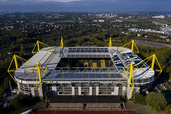 Der Signal Iduna Park in Dortmund. Während der EM heißt der Spielort "BVB Stadion Dortmund". - © bvb.de/Medien/BVB/obs