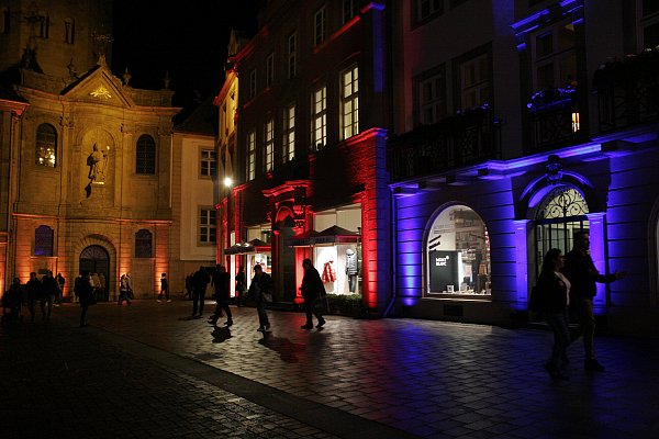 Paderborn während der Langen Nacht der Kirchen im Jahr 2018. (Archivbild) - © Katharina Thiel