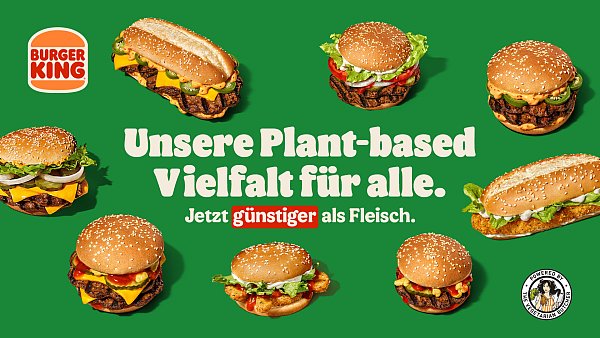 Burger King nutzt für die Pattys eine Blümchenform, um die Burger von den Klassikern abzugrenzen. - © Burger King Deutschland GmbH
