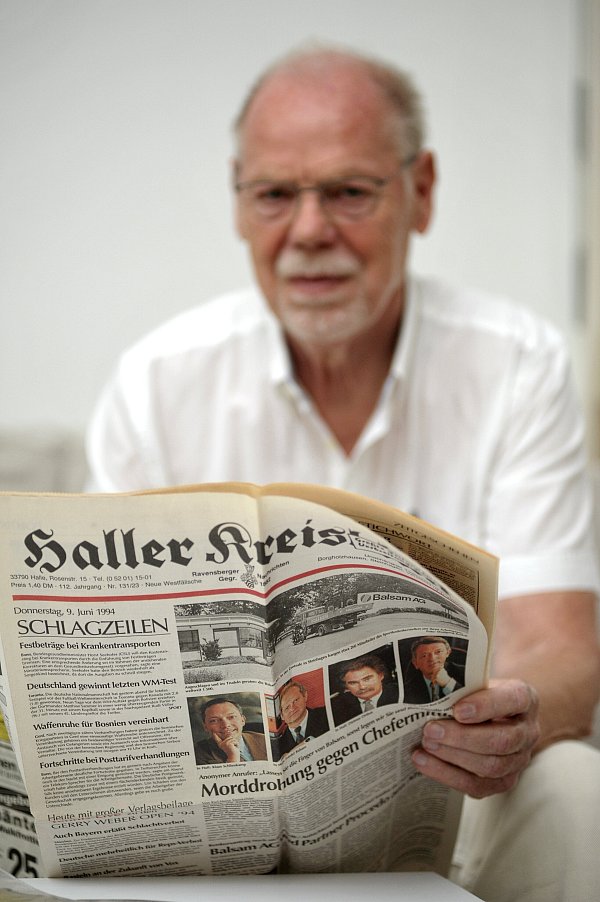 Der Chefermittler: Karl-Heinz Wallmeier machte die Balsam-Affäre öffentlich. - © Nicole Donath