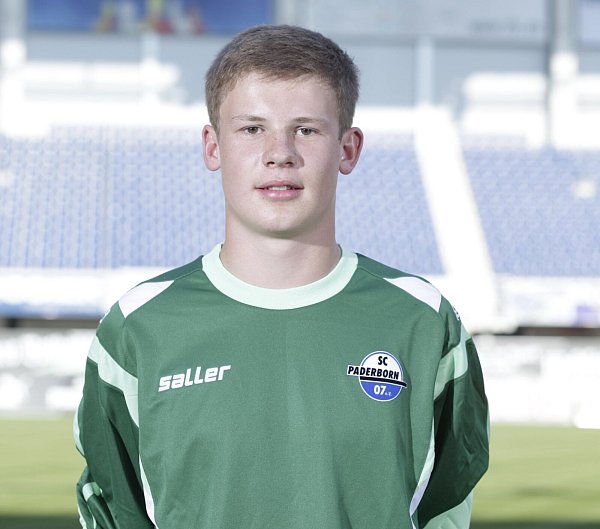 Das Foto zeigt Alexander Nübel als SCP-Keeper im Alter von 15 Jahren. - © NW-Archiv/SC Paderborn 07