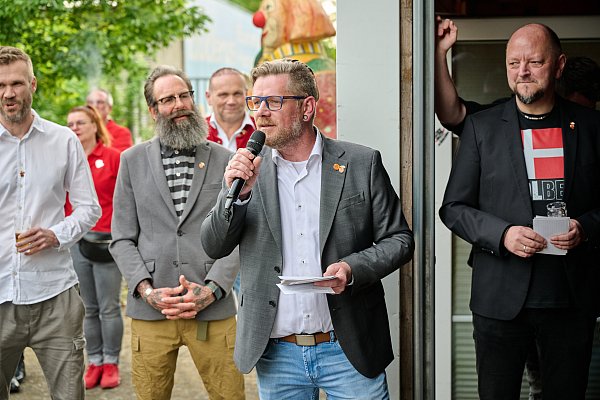 Der neue Präsident Axel Remmert-Bobe. - © StKG