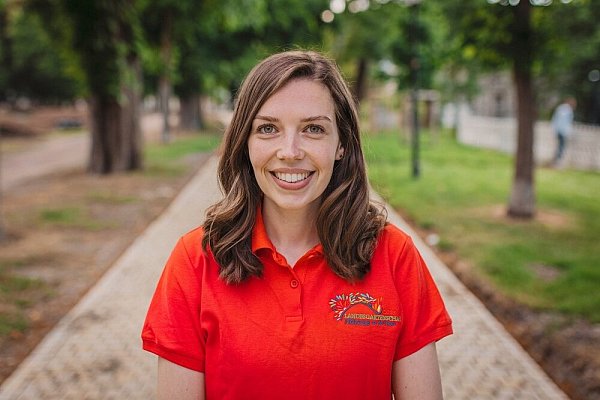 Als feststand, dass Höxter die Landesgartenschau ausrichten wird, war Pia Schöning die erste Mitarbeiterin, die im Sommer 2019 eingestellt wurde. Die 28-Jährige ist zuständig für die Presse- und Öffentlichkeitsarbeit. - © www.claudiawarneke.de