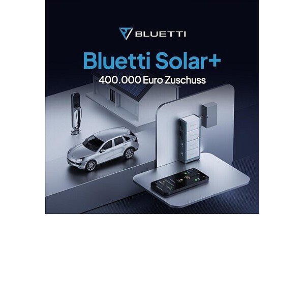 BLUETTI bietet als exklusiver Service umfassende Unterstützung bei der Beantragung staatlicher Zuschüsse, während Kunden gleichzeitig von den attraktiven BLUETTI-Zuschüssen profitieren können. - © BLUETTI