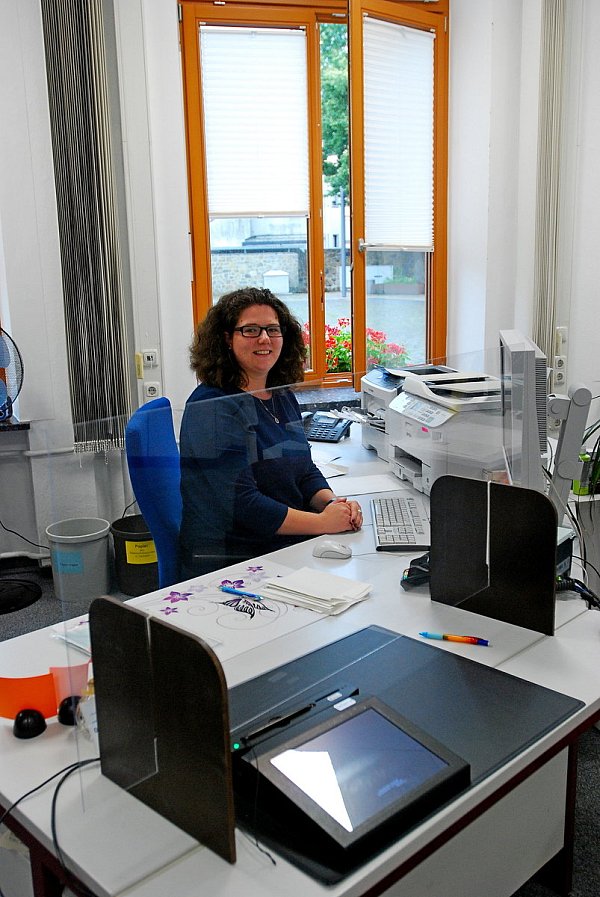 Madeleine Ende aus dem Bürgerbüro. - © Gunter Held