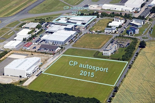 Zurzeit ist CP Autosport noch in den Heggemann-Hallen (oben) untergebracht. - © FOTO: CP