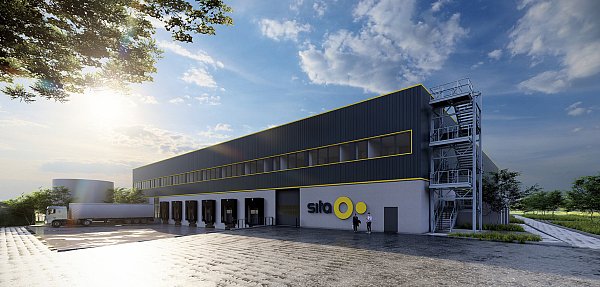 So soll die neue Logistikhalle mit Bürokomplex von Sita im Kreis Gütersloh aussehen. Das Unternehmen investiert 8 Millionen Euro in den Neubau. - © Sita