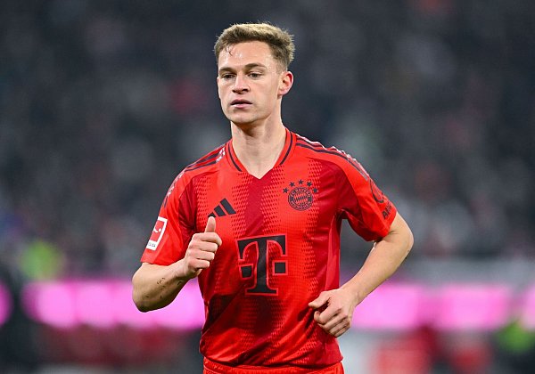 Laufstärkster Spieler der Liga: Bayerns Joshua Kimmich. - © Sven Hoppe/dpa