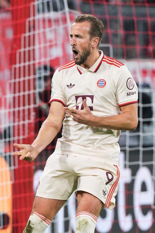 Mann des Abends in der Allianz Arena: Harry Kane. - © Peter Kneffel/dpa
