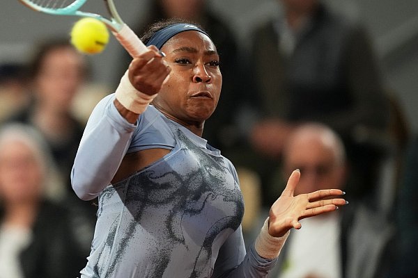 Coco Gauff steht bei den French Open im Halbfinale. - © Christophe Ena/AP/dpa