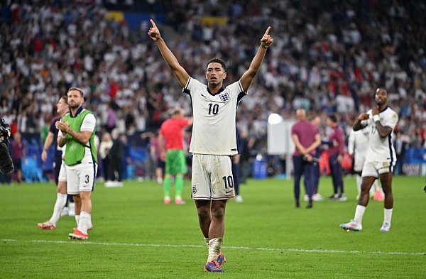 Bellingham rettete die Three Lions vor einem blamablen K.o. - © Bernd Thissen/dpa