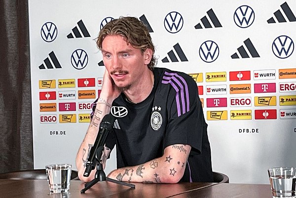 Nick Woltemade ist ein Leader in der U21. - © Christian Kunz/dpa