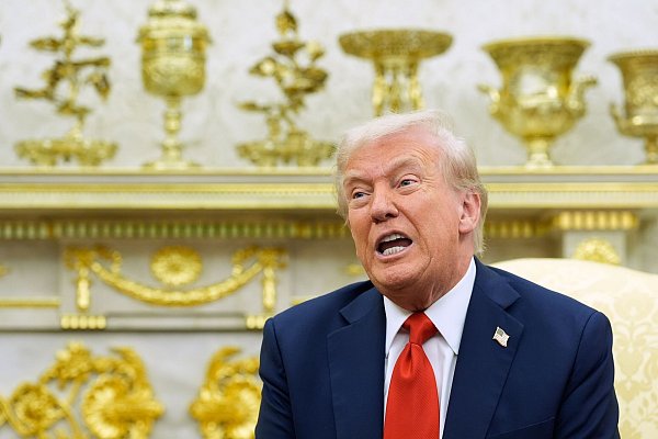US-Präsident Trump wünscht sich einen Nobelpreis. - © Alex Brandon/AP/dpa