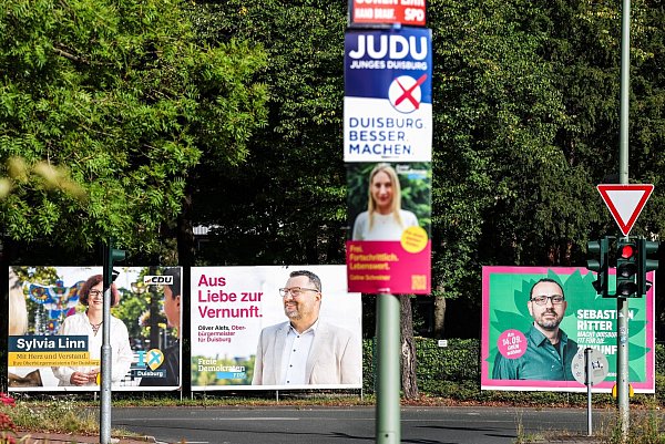 Im Februar landete die AfD bei der Bundestagswahl in Gelsenkirchen mit 24,7 Prozent der Zweitstimmen knapp auf Platz eins vor der SPD. (Archivfoto) - © Christoph Reichwein/dpa