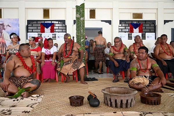 Im Inselstaat Samoa gibt es viele alte Rituale. - © Victoria Jones/PA Wire/dpa