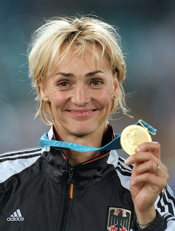 Heike Drechsler wurde zweimal Olympiasiegerin. - © picture alliance / dpa