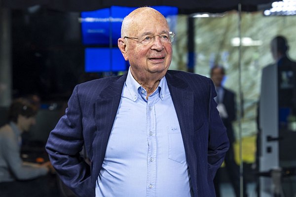 Wissenschaftler Klaus Schwab hat das WEF vor mehr als 50 Jahren gegründet. (Archivbild) - © Salvatore Di Nolfi/KEYSTONE/dpa