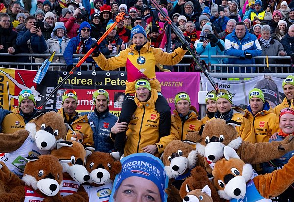 Franziska Preuß überragte in diesem Winter bislang. - © Sven Hoppe/dpa