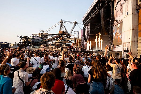 Das Festival «Splash!» findet vom 3. bis 5. Juli statt. (Archivbild) - © Alexander Prautzsch/dpa-Zentralbild/dpa