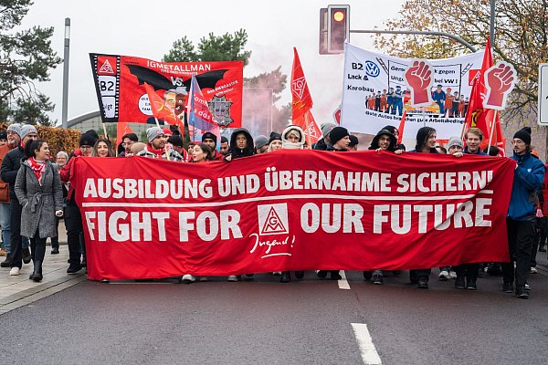VW will weiter Werke schließen. - © Alicia Windzio/dpa