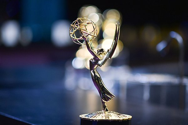 Um diese Statuette ging es – der begehrte TV- und Streaming-Preis wurde zum 77. Mal verliehen. - © Richard Shotwell/Invision/AP/dpa