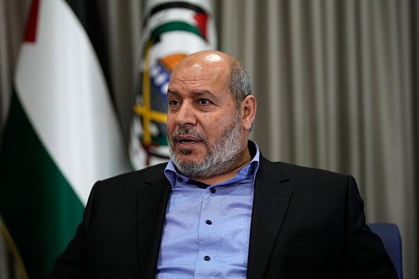 Chalil al-Haja, gegenwärtig ranghöchster Vertreter der Terrororganisation Hamas. (Archivbild) - © Khalil Hamra/AP/dpa