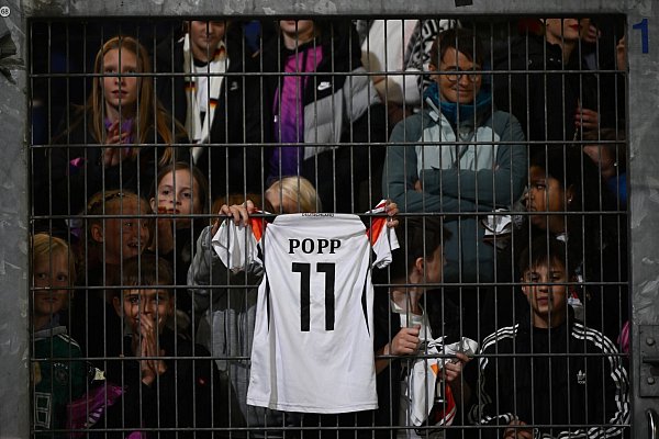 In Popp verlässt ein Publikumsliebling die DFB-Elf. - © Sebastian Gollnow/dpa