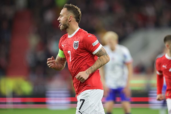 Der frühere Bremer Marko Arnautovic traf beim 5:1-Erfolg Österreichs gegen Norwegen doppelt. - © Expa/Uwe Winter/APA/dpa