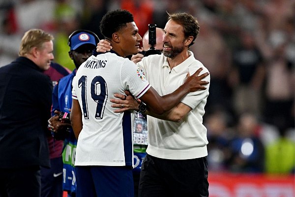 Matchwinner als Joker: Stürmer Ollie Watkins. - © Bernd Thissen/dpa