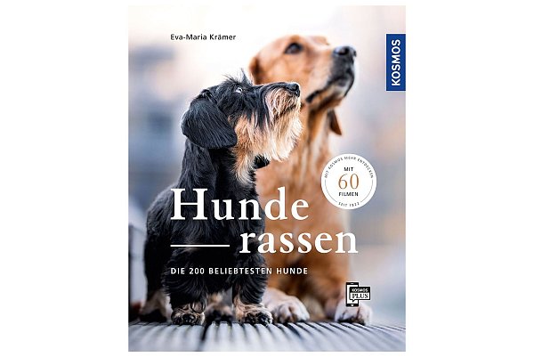 «Hunderassen. Die 200 beliebtesten Hunde», Eva-Maria Krämer, Kosmos-Verlag, Taschenbuch, ISBN: 978-3-440-17260-5, 176 Seiten, 15 Euro. - © Kosmos-Verlag/dpa-tmn