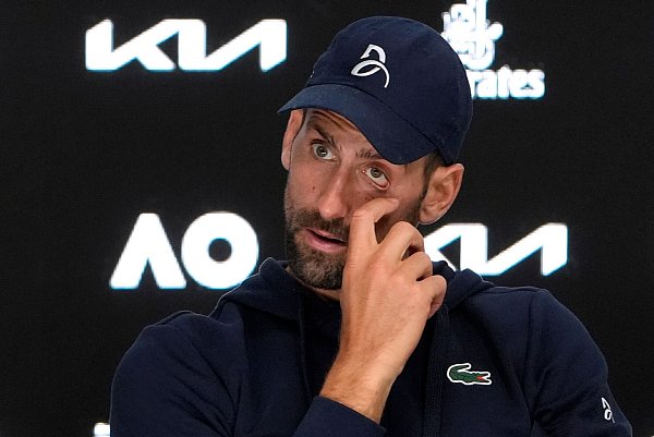 Djokovic war nach seinem Ausscheiden tief enttäuscht. - © Asanka Brendon Ratnayake/AP/dpa