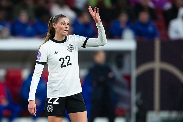 Spielt für Lyon: DFB-Star Jule Brand. - © Marius Becker/dpa
