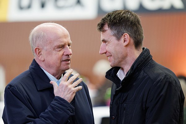 FN-Präsident Martin Richenhagen und der Vorstandsvorsitzende Dennis Peiler kritisieren den Olympiasieger. (Archiv) - © Friso Gentsch/dpa