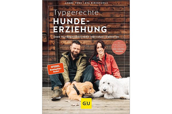 «Typgerechte Hundeerziehung. Jede Hundepersönlichkeit individuell trainieren», André Vogt / Eva Birkenholz, Gräfe und Unzer Verlag, ISBN: 978-3-8338-9441-1, 192 Seiten, 24,99 Euro. - © Gräfe und Unzer Verlag/dpa-tmn